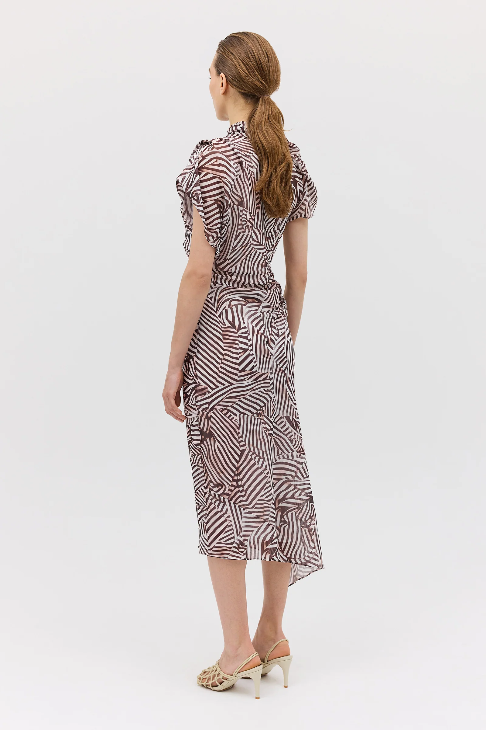 WHIRLPOOL STRIPE DECODE DRESS - Image 6