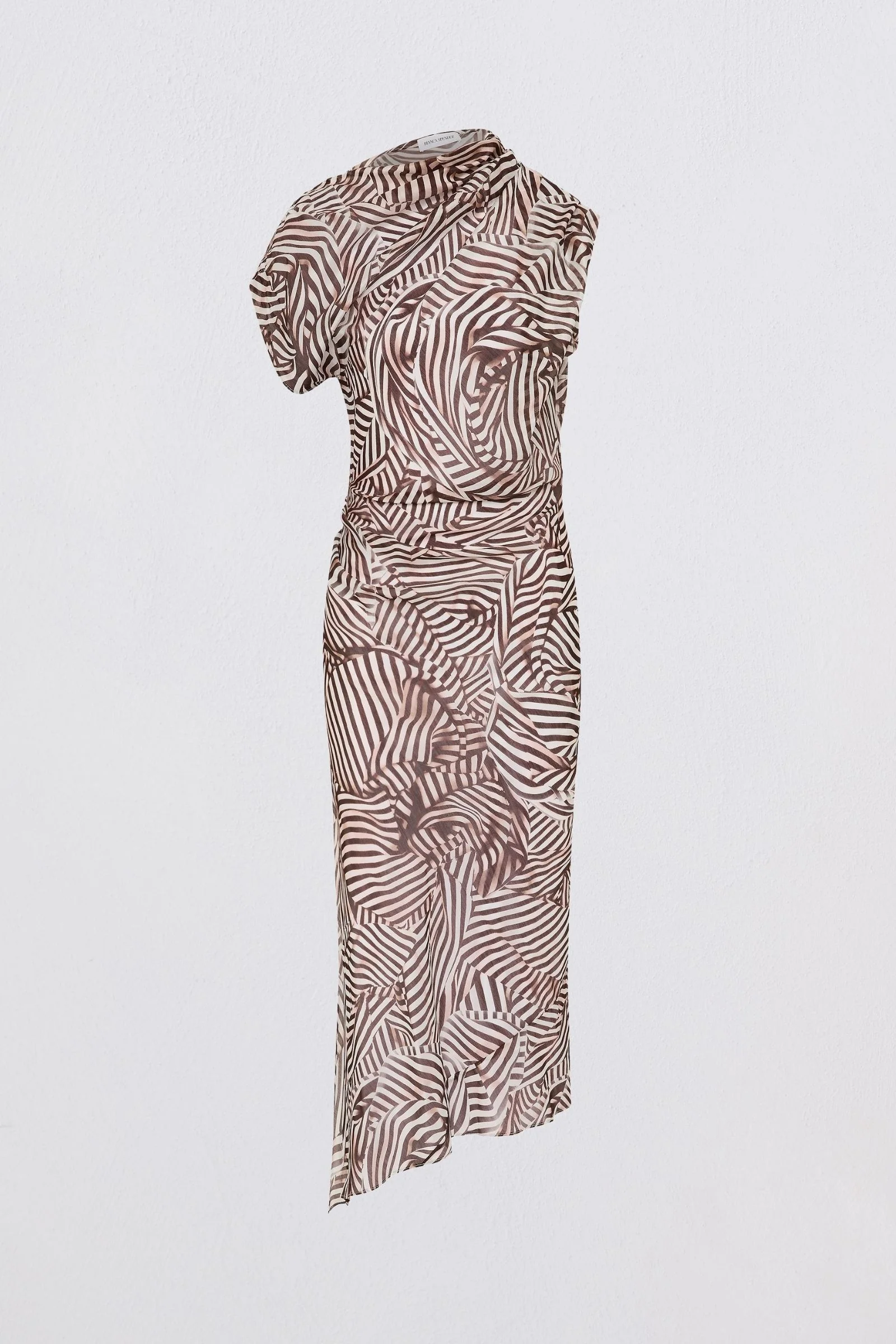 WHIRLPOOL STRIPE DECODE DRESS - Image 8