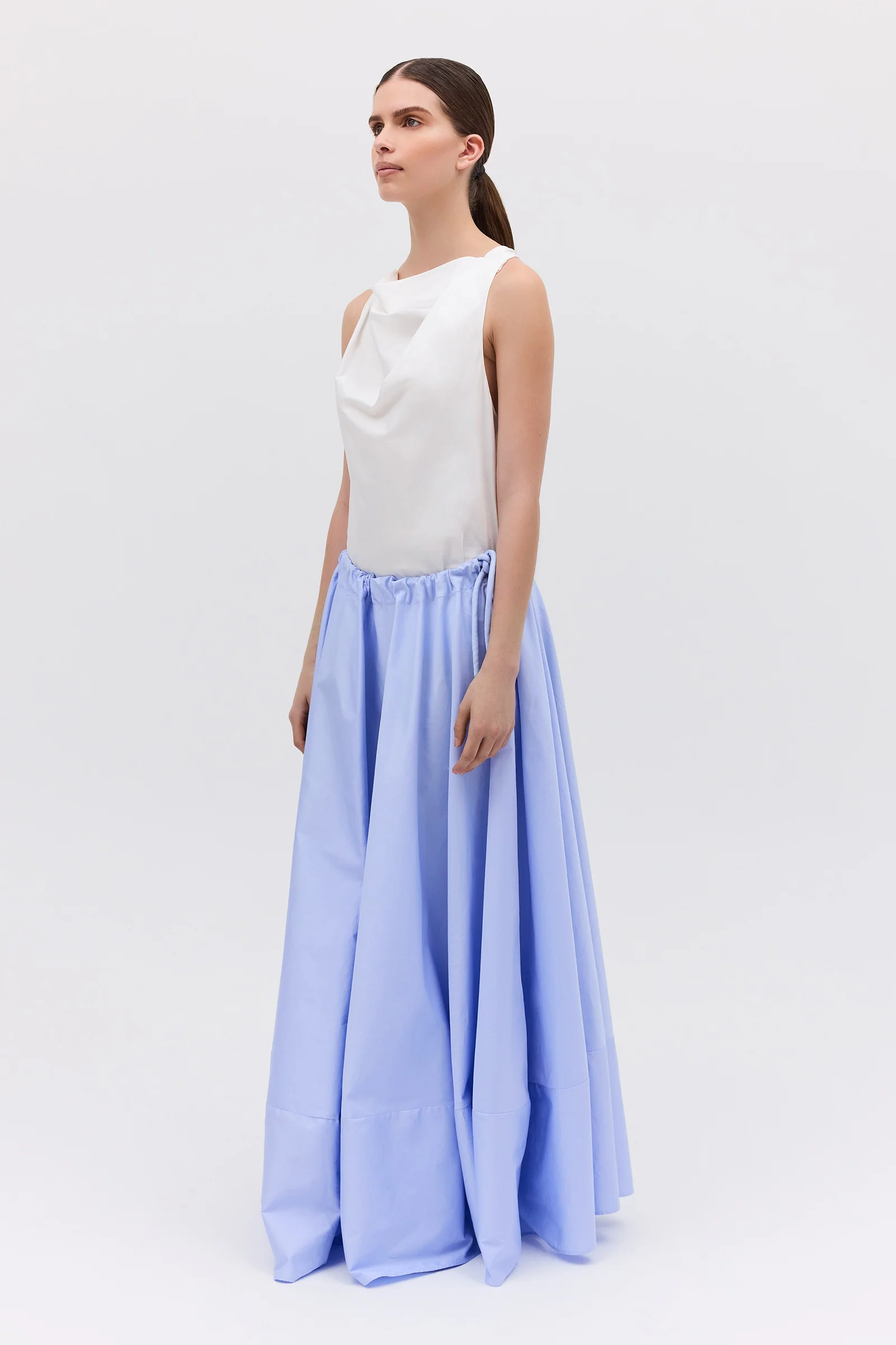WHITE COTTON BONAVIA TOP - Image 5