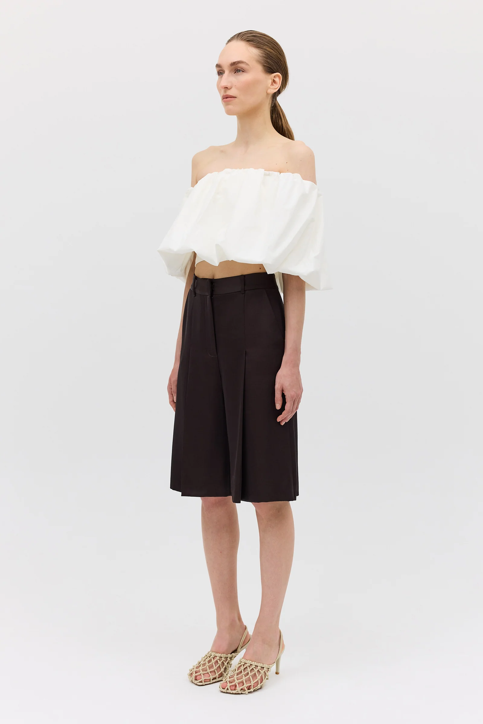 WHITE COTTON HAZEL TOP - Image 4