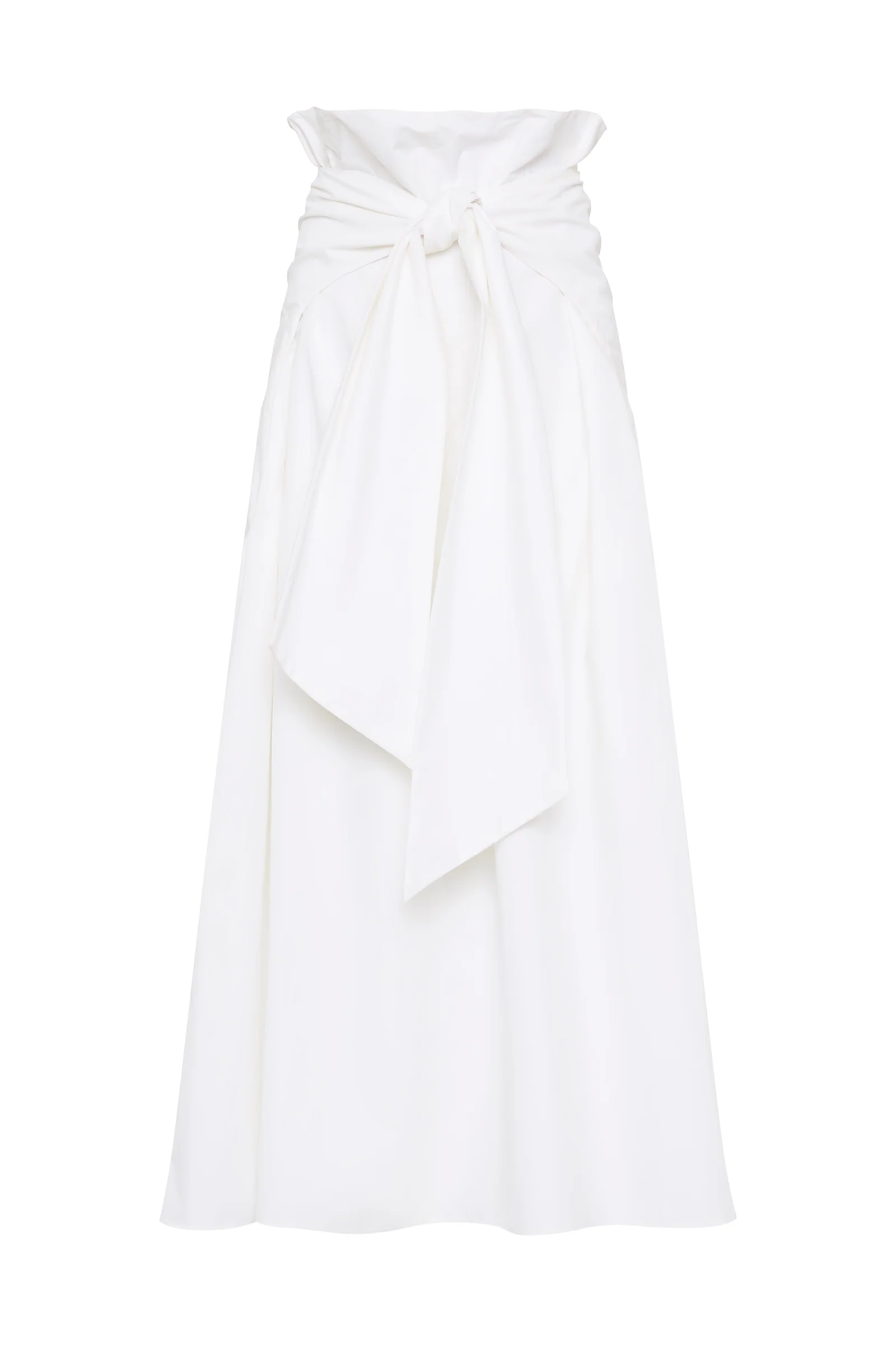WHITE COTTON NOSTALGIA SKIRT - Image 9