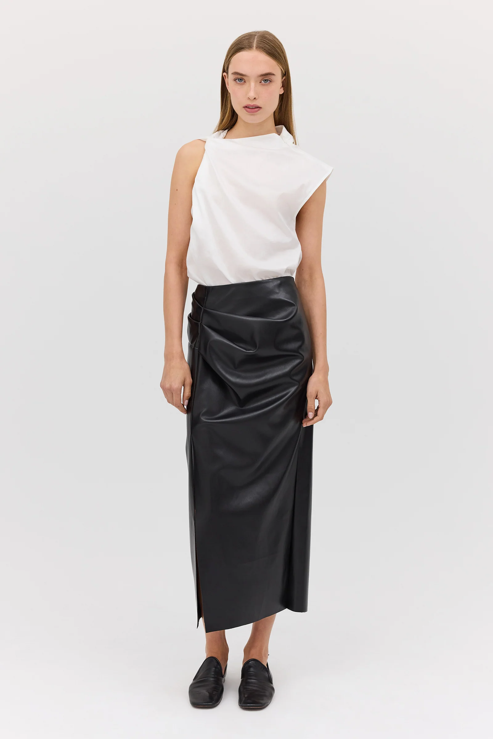 WHITE COTTON YANG TOP - Image 4