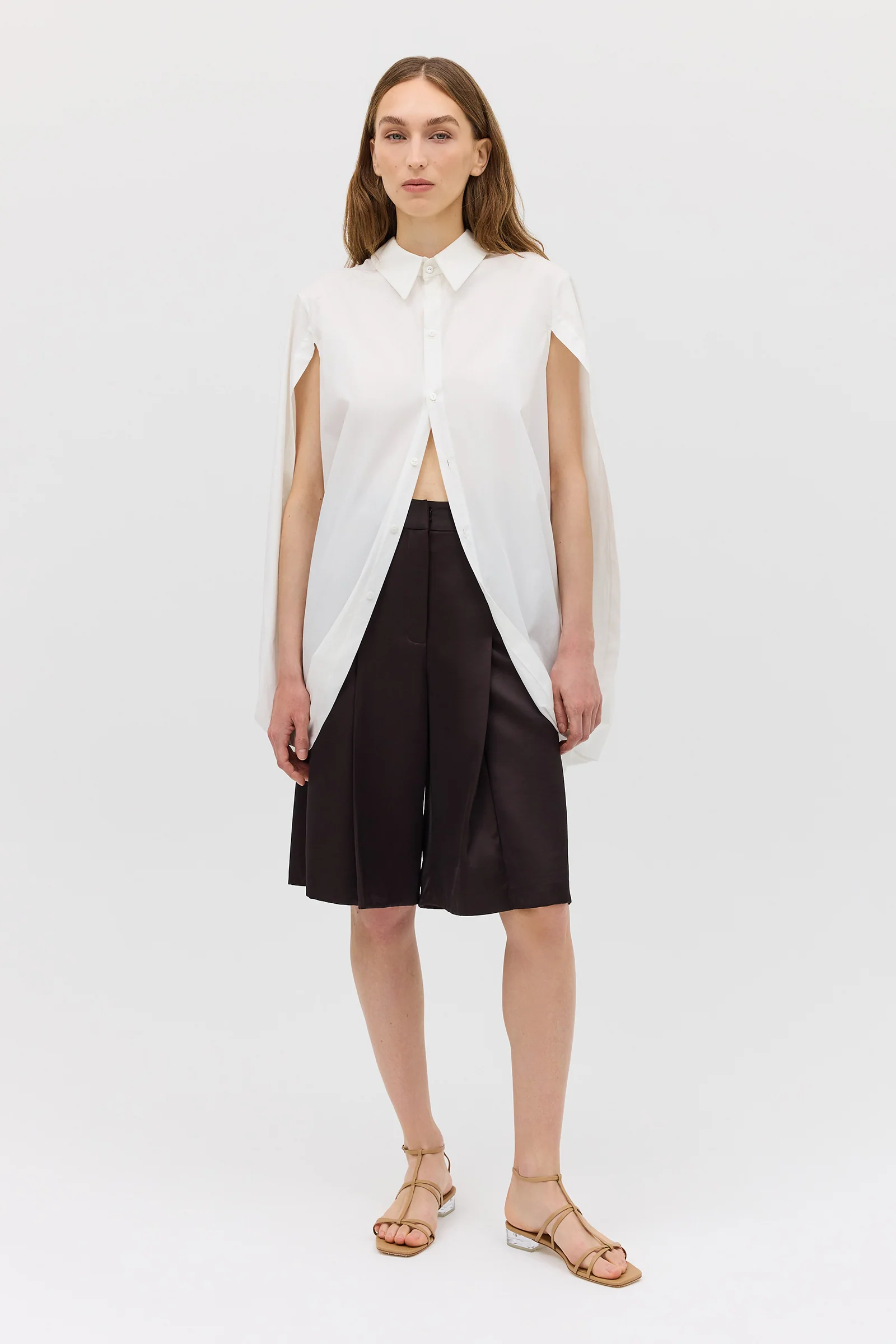 WHITE SHIRTING ABANDON SHIRT - Image 3