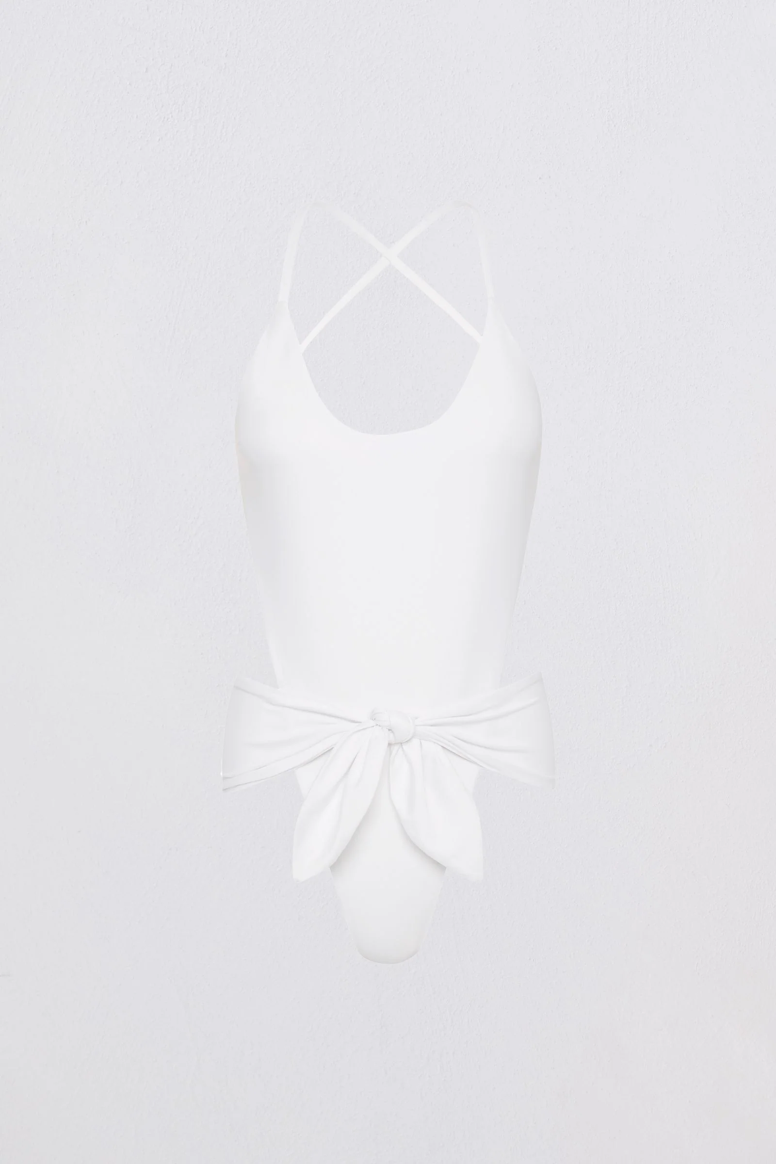 WHITE SPANDEX RISING ONE PIECE - Image 8